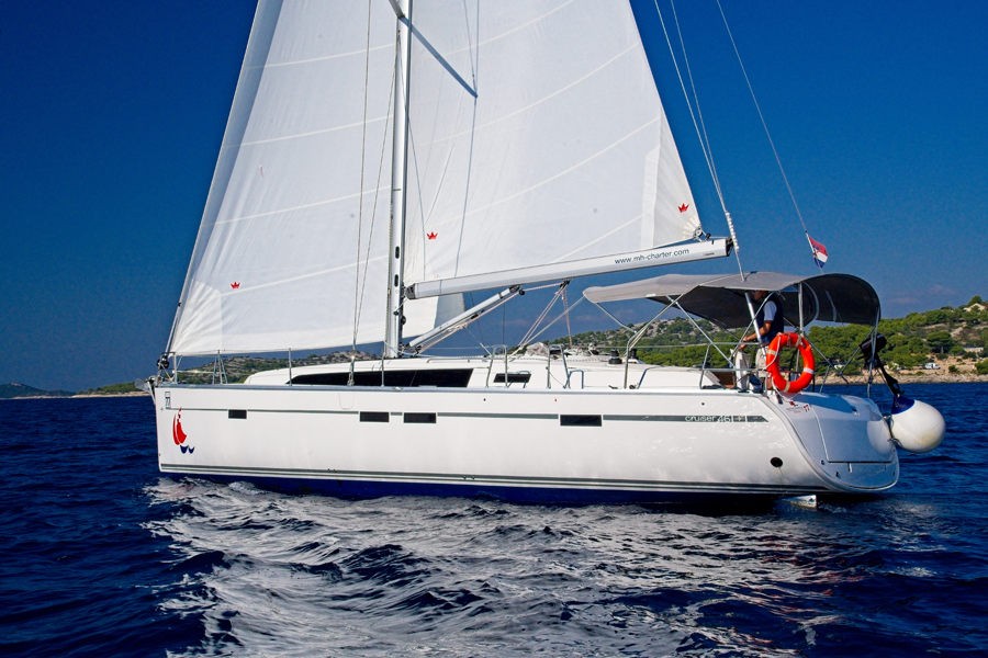 segelyacht charter murter