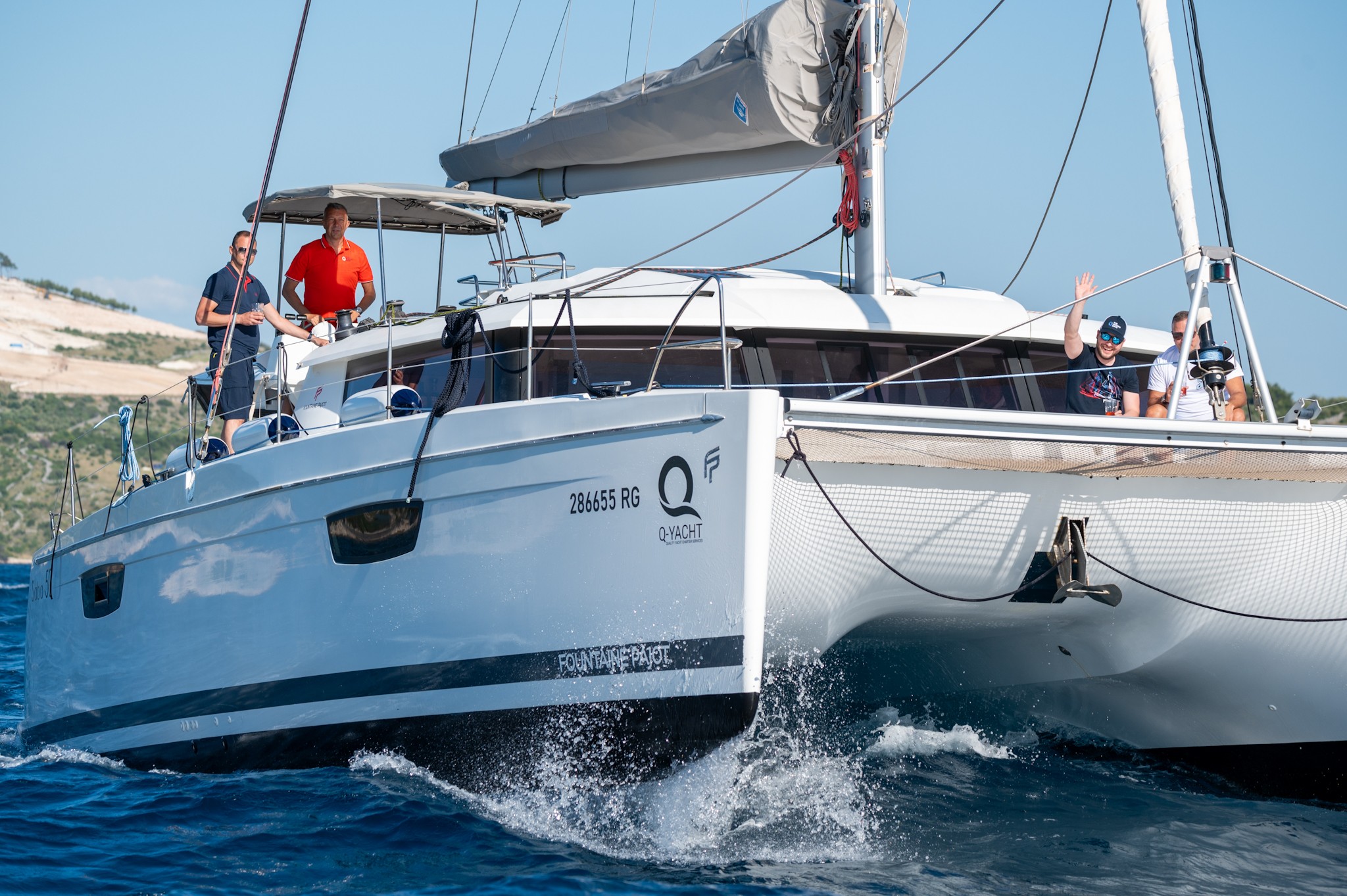 Fountaine Pajot Saba 50 Franco Nero | Catamaran Charter Croatia